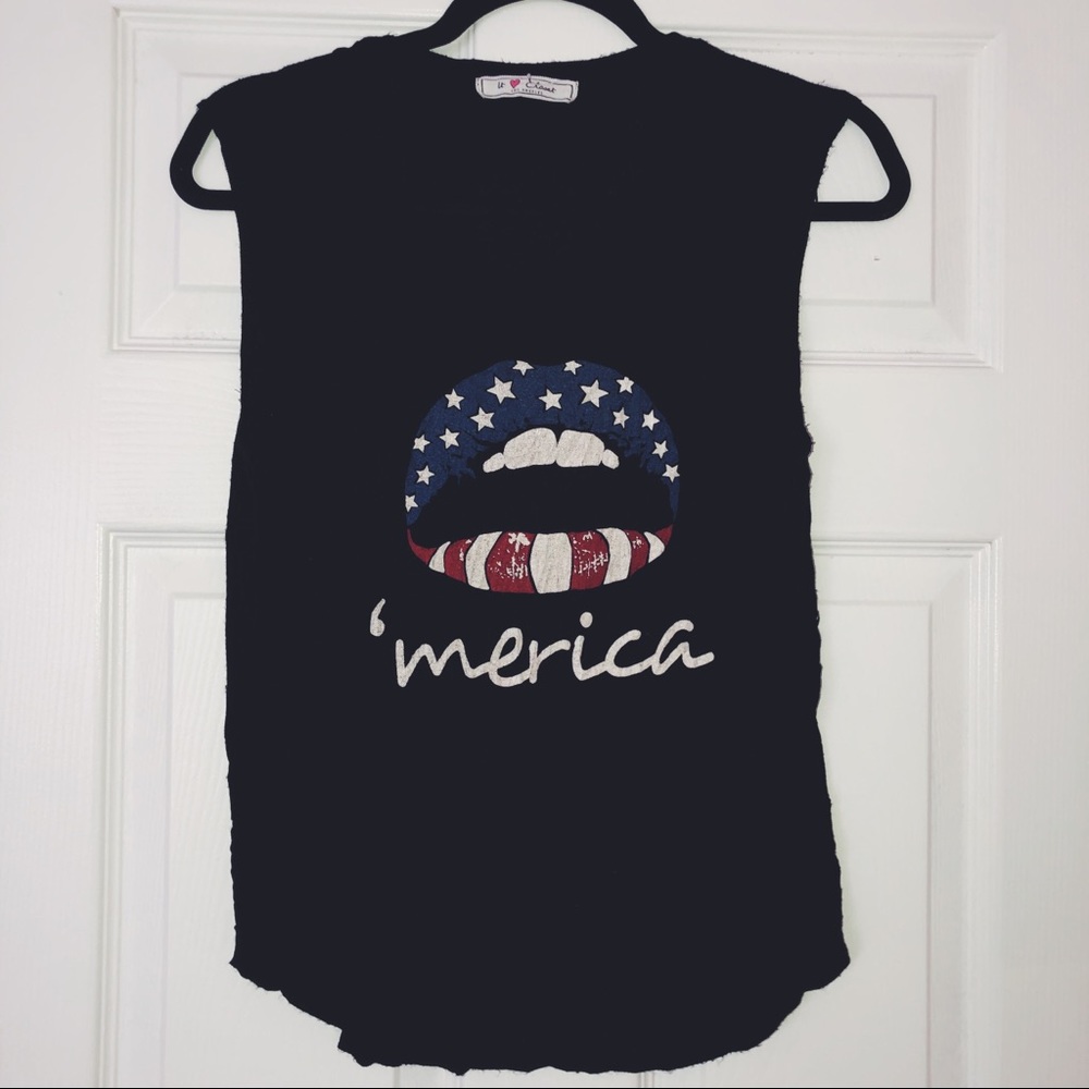 ‘merica Muscle tee